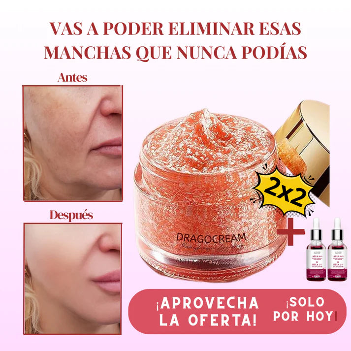 DragoCream | Tu misma piel, ¡pero 10 años más joven! | 2x2 solo hoy