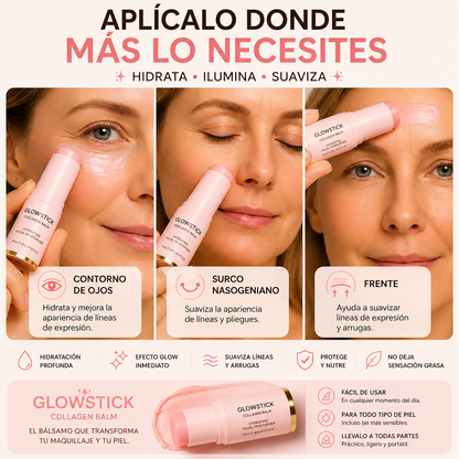 🌸 GlowStick™ Collagen Balm ✨ Compra 1 y Llévate 2 – Solo Hoy