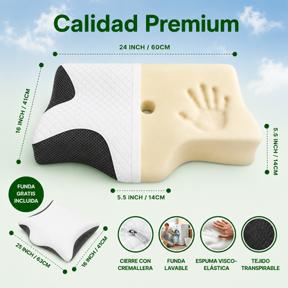 OrthoSleep™ – Almohada Cervical