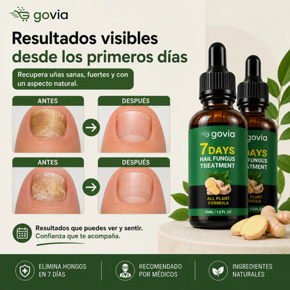 TRATAMIENTO ANTI HONGOS 7 DÍAS 100% NATURAL