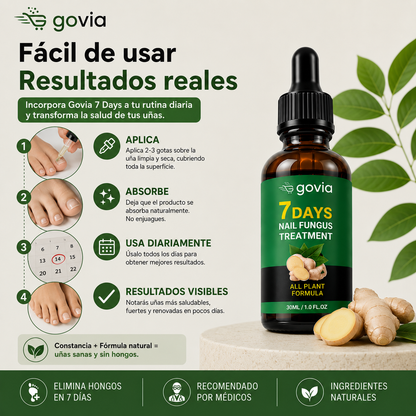 TRATAMIENTO ANTI HONGOS 7 DÍAS 100% NATURAL