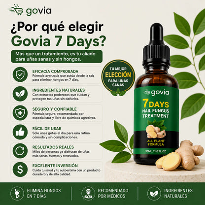 TRATAMIENTO ANTI HONGOS 7 DÍAS 100% NATURAL