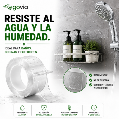 ¡PROMO 3X1! Cinta Doble Faz: Fija, Organiza y Decora sin Dañar tus Superficies