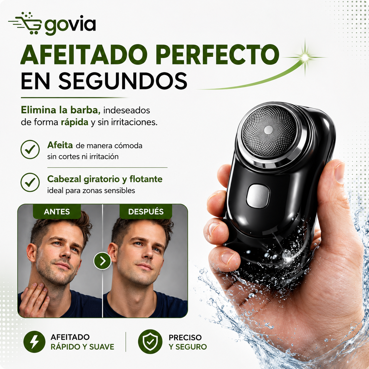 🔥 AFEITARSE NO DEBERÍA DOLER: ELIMINA CORTES E IRRITACIÓN CON LA MINI AFEITADORA QUE ESTÁ CONQUISTANDO ESPAÑA ⏳ UNIDADES LIMITADAS - PAGO AL RECIBIR ✅