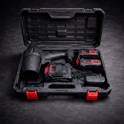 💨 TurboSoplador PRO™ 1500W | 2 Baterías + Maletín GRATIS | Potencia Profesional para Coche, Jardín y Hogar