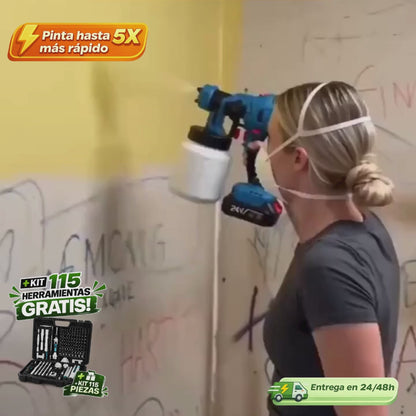 🎨 Pulverizadora Inalámbrica Profesional